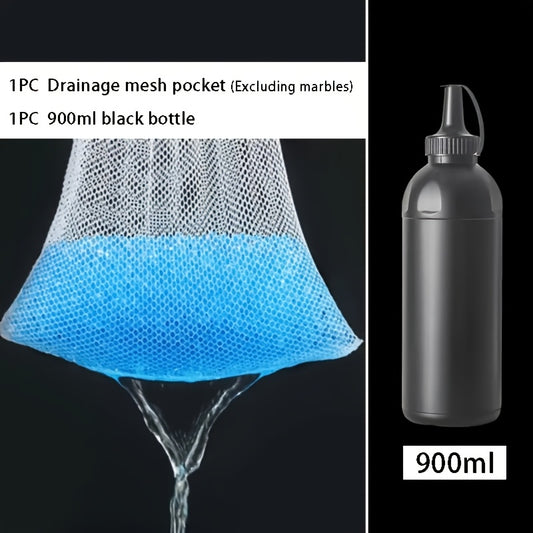 ultromart™ reffiling bottle + mesh bag to strain