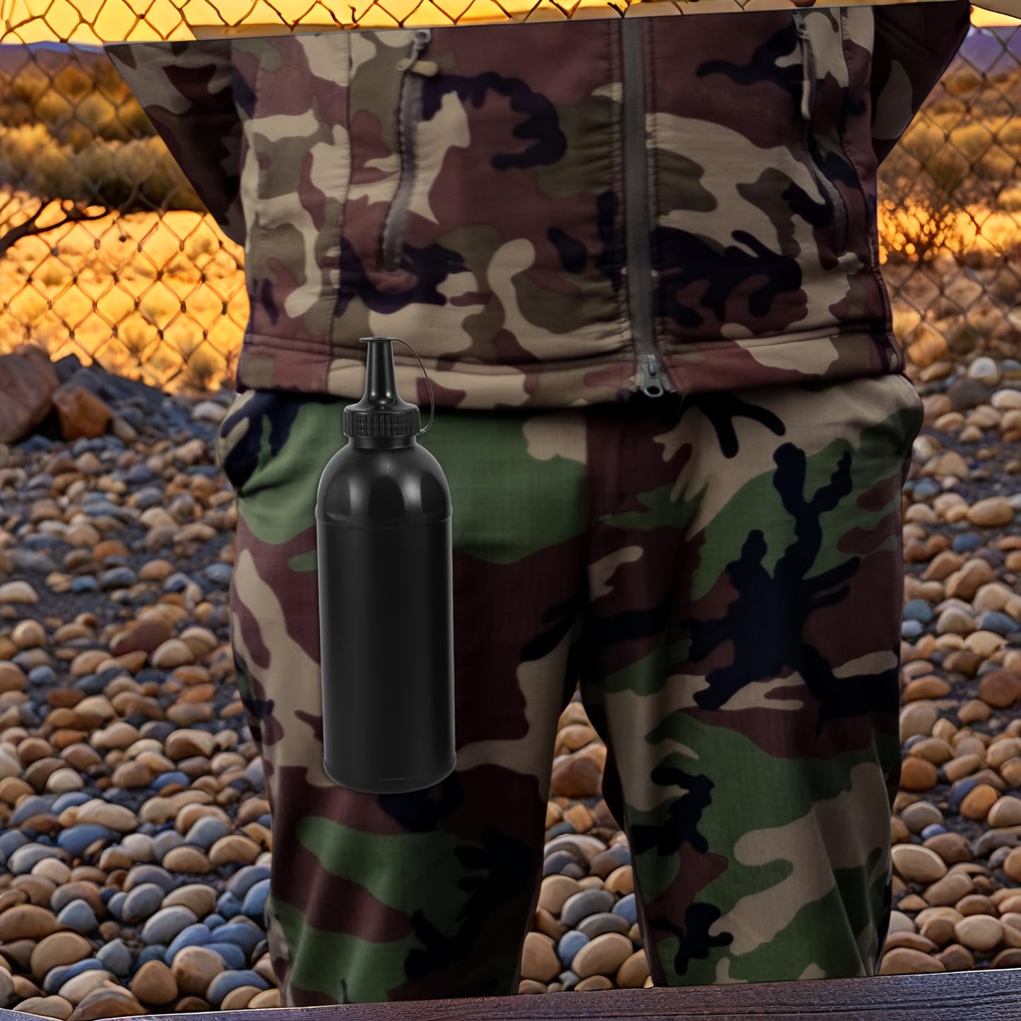 ultromart™ reffiling bottle + mesh bag to strain