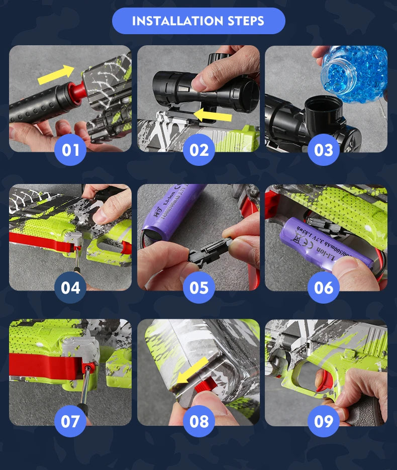 ultromart™ soft pellet gun