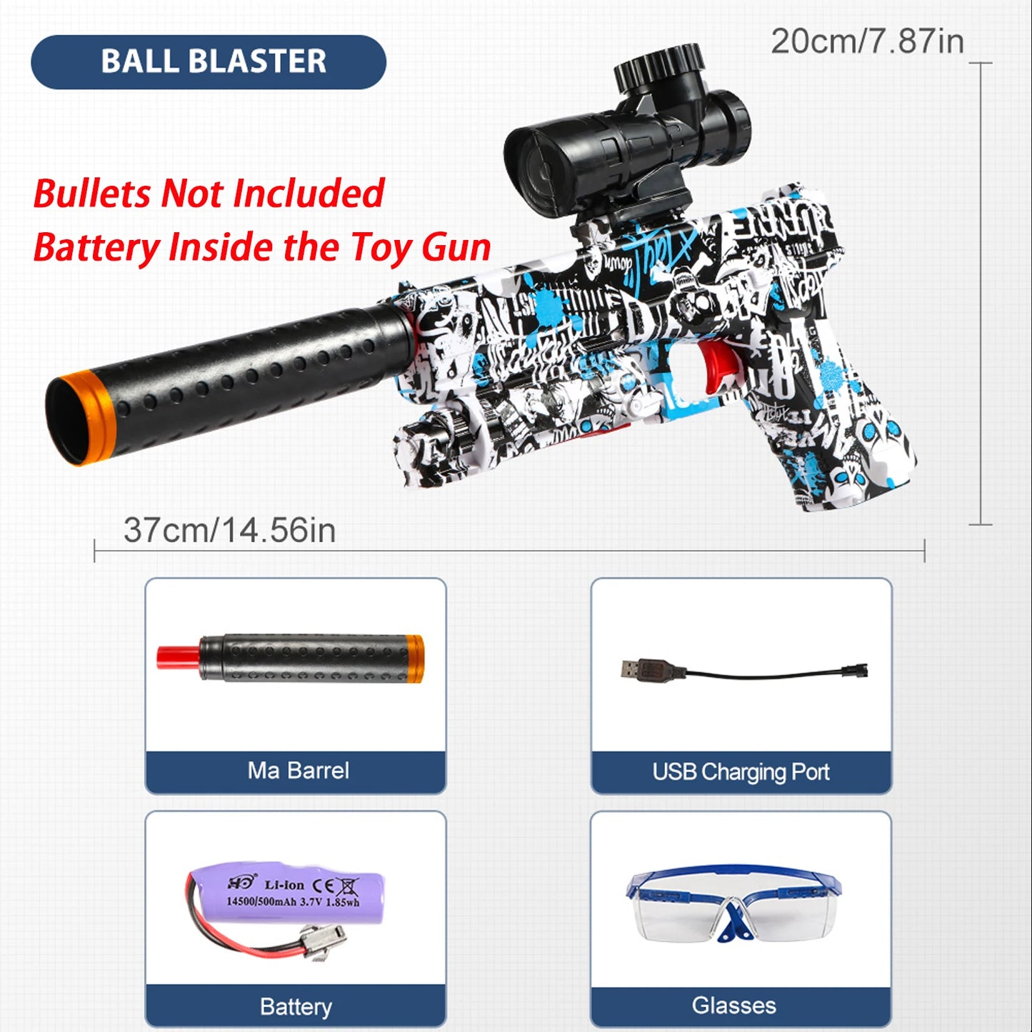 ultromart™ soft pellet gun