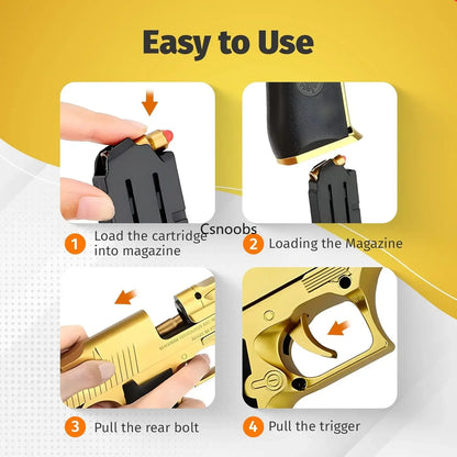 ultromart™ golden pistol